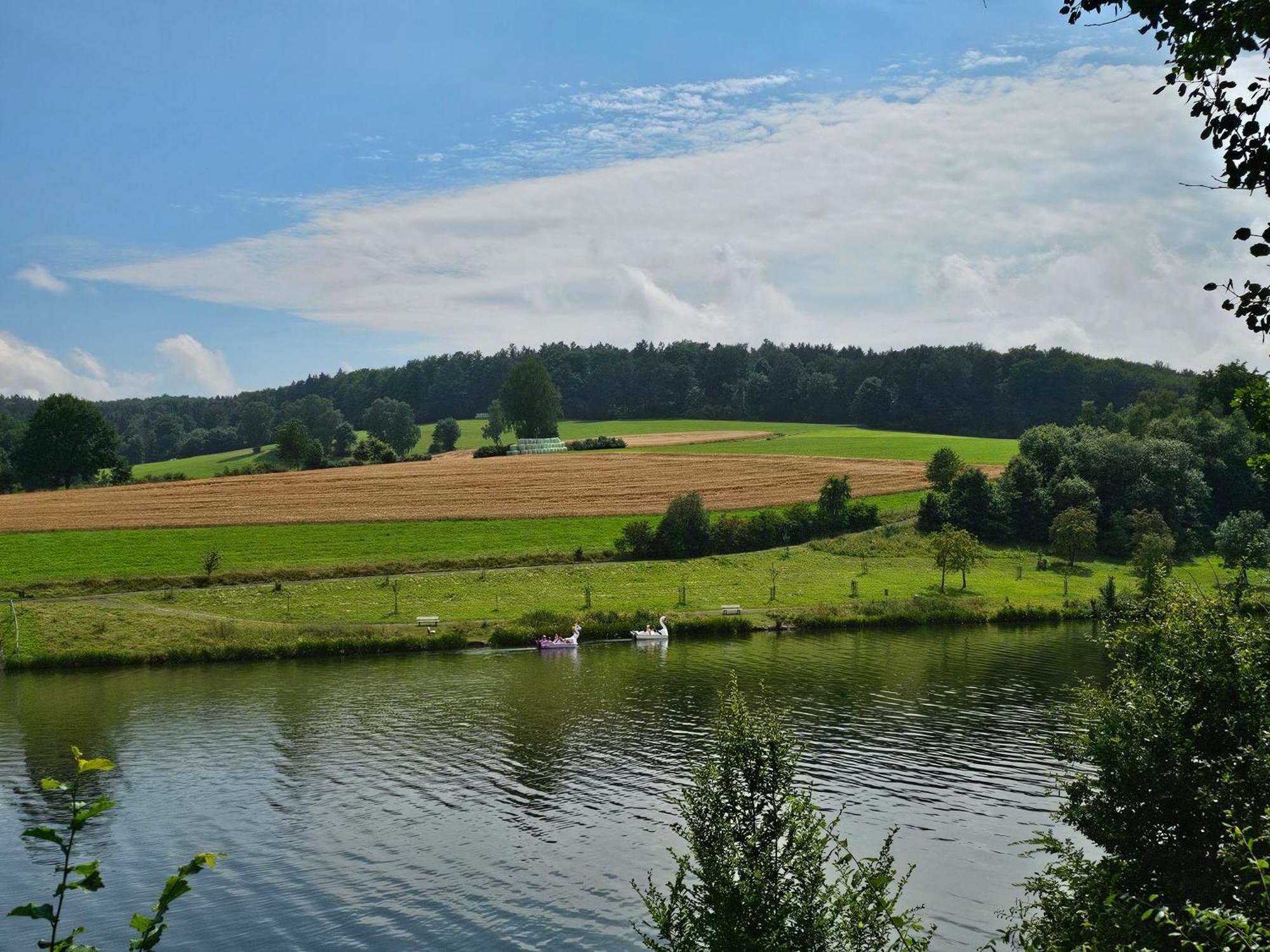 Ferienhaus "Baeren Ecke" Am See Im Bergland Kirchheim  Extérieur photo